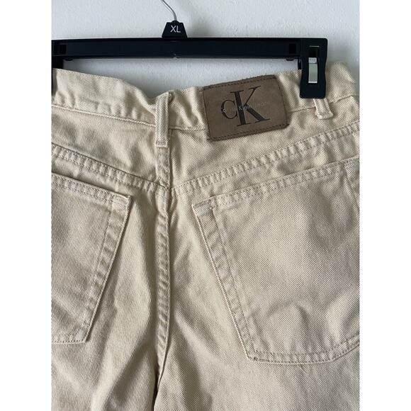 Vintage 90s Calvin Klein Denim High Waisted Mom Shorts - Picture 2 of 2